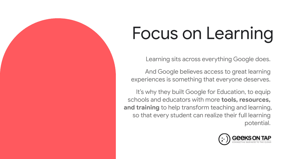 Focus on Learning eBook 1