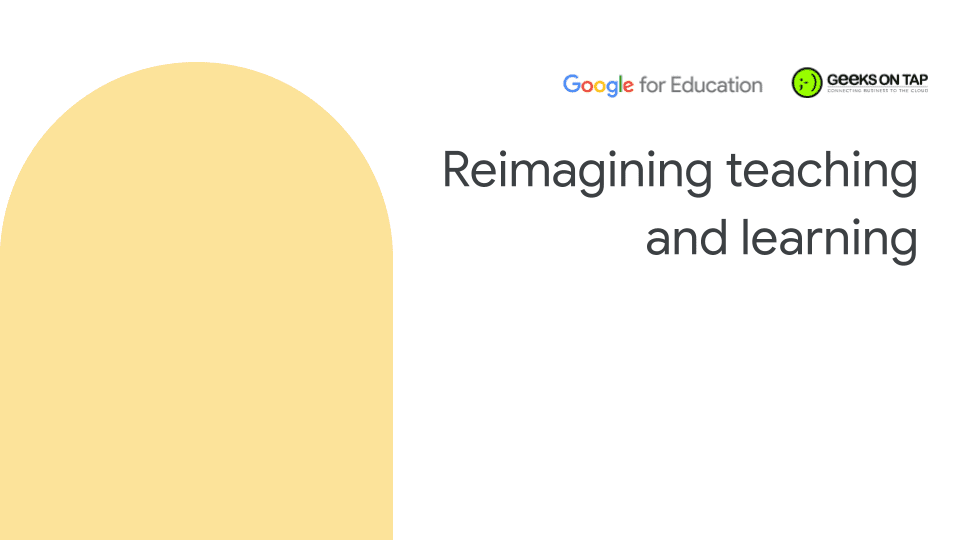 Reimagining teaching and learning